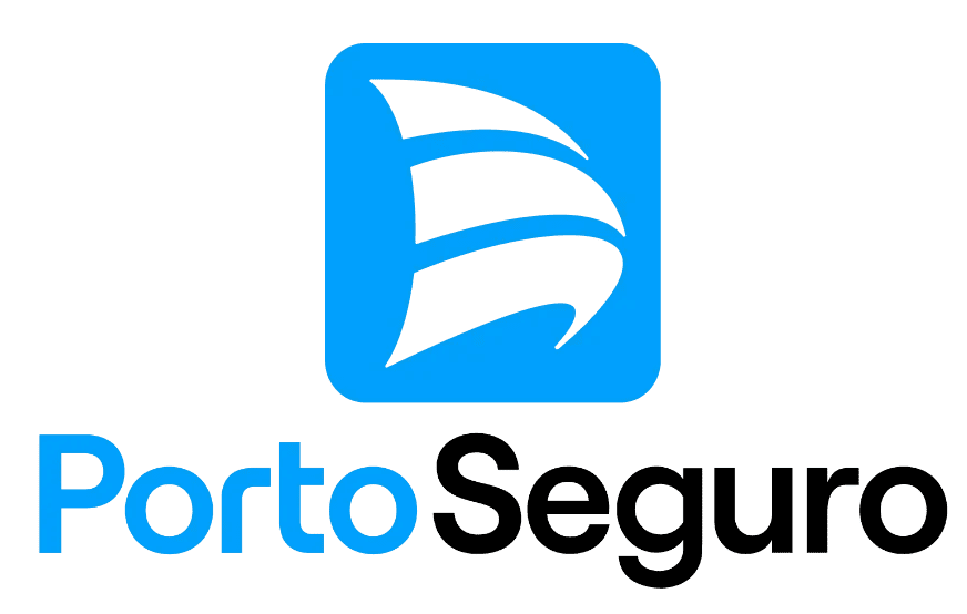 Logo da companhia de seguros, Porto Seguro.